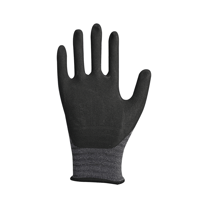 15G nylon/spandex vložka s pískově nitrilovým povlakem