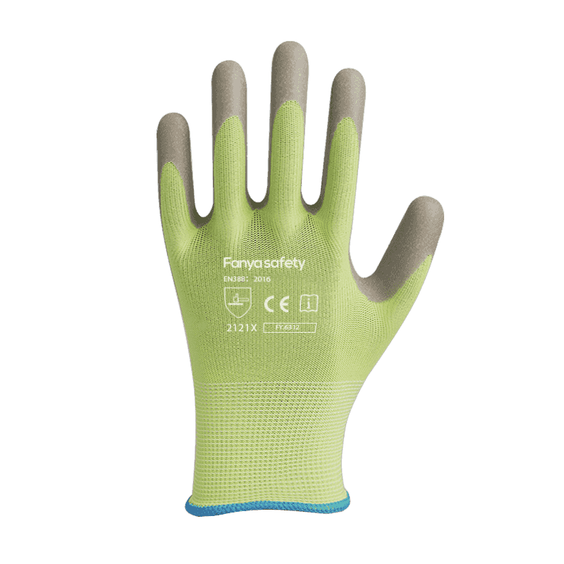 13G polyester s protiskluzovým pěnovým latexovým povlakem