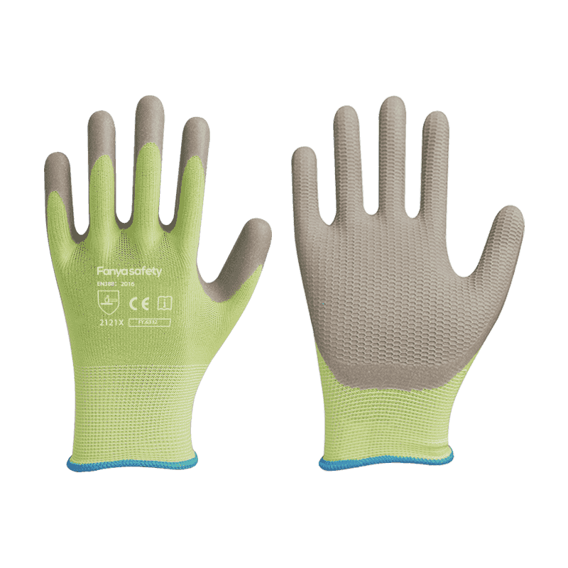 13G polyester s protiskluzovým pěnovým latexovým povlakem