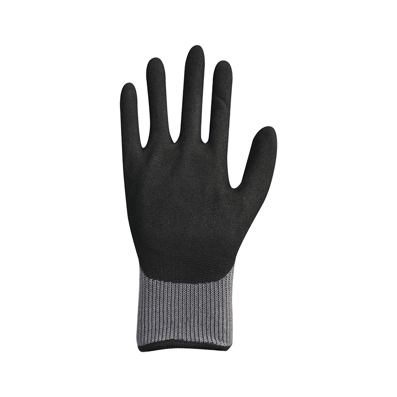 15G nylon/spandex vložka s pískově nitrilovým povlakem